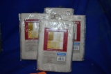 NEW IN BOX, (4) CREAM DINING ROOM CHAIR COVERS