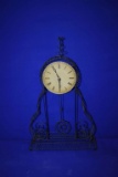 DECORATIVE WIRED CLOCK, APPROX. 23