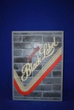 MOLSON BREWERIES BLACK LABEL LIGHTED SIGN, 20