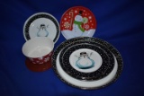 (7) CHIRSTMAS TRAYS/COOKIE TINS