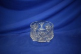 CRYSTAL GLASS BOWL, APPROX. 10