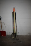 (4) RAKES & SHOVELS