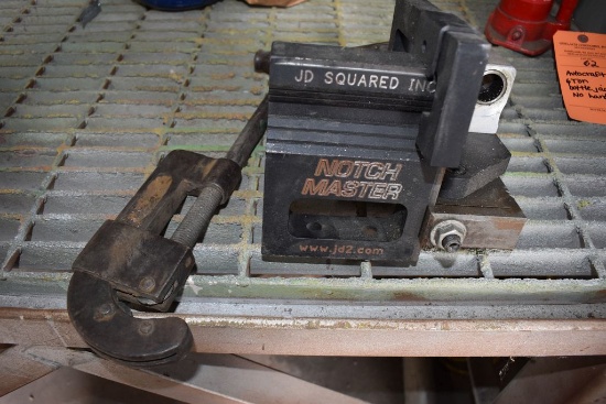NOTCH MASTER VISE AND TUBING CUTTER
