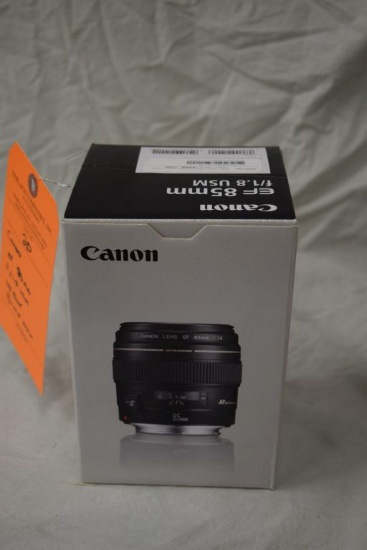CANON ER 85mm F/1.8 USM WITH BAR, BRAND NEW