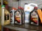 MISC. MOTOR OIL, 10W-30, 10W-40, (9) CONTAINERS