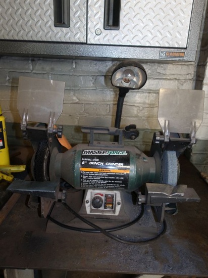 MASTER FORCE 8" BENCH GRINDER