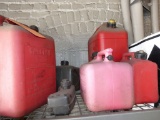 ASSORTED FUEL CONTAINERS AND TANKS