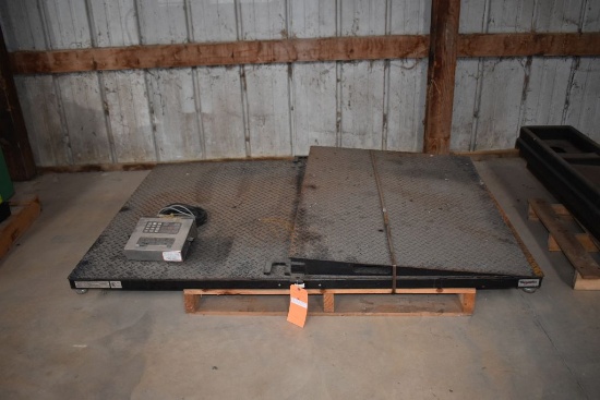 PENNSYLVANIA SCALE CO. 48" X 48" PLATFORM FLOOR SCALE,