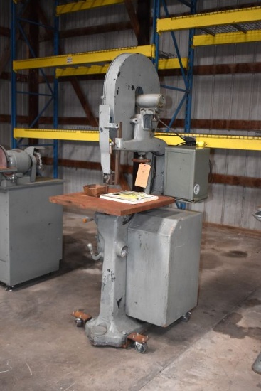 DOALL VERTICAL BAND SAW, 16", GROB RW-B WELDER,