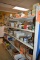8' LONG GONDOLA STYLE SHELVING UNIT, DOUBLE SIDED,