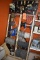 RACK OF ASSORTED CHAIN AND ACCESSORIES