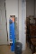 (1) 4' FLUORESCENT FIXTURE, (3) 8' FLUORESCENT LIGHT BULBS,