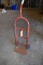 RED SINGLE HANDLE HAND TRUCK WITH 5