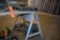 (2)ALUMINUM SAW HORSES
