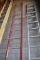 14' SECTION OF FIBERGLASS LADDER, ORANGE