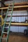 24' FIBERGLASS EXTENSION LADDER, GREEN