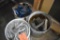 (3) BUCKETS OF FALL SAFETY AND ROPE