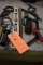 (5) FILTER WRENCHES, (1) BOW SAW, (1) TIN SNIPS,