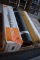 SKID WITH FOUR ROLLS OF ASSORTED ROOFING UNDERLAYMENT