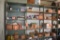 9' WIDE SHELVING UNIT WITH 11 METAL SHELVES AND