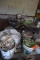 (2) PALLETS OF MIXED CONTAINERS AND MORTAR COLORANT