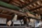 CONTENTS ON FOUR SHELVES, NAILS, LITE FIXTURE,