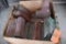 SKID OF ASSORTED TIN HIP AND RIDGE COVERS FOR