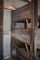 (3) STEEL AND WOOD STACKABLE BASKETS,