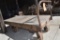 NUTTING HEAVY DUTY INDUSTRIAL SHOP CART, IRON WHEELS,