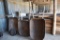 (3) METAL WHEELBARROWS