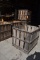 (5) EMPTY WOODEN CRATES