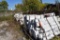 (9) SKIDS OF ASSORTED SIZES OF WHITE MARBLE