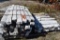 (5) SKIDS OF ASSORTED SIZES OF WHITE MARBLE