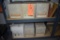CONTENTS OF TWO LOWER SHELVES; ABOUT 1200 9