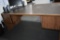 THREE DRAWER WOOD/FORMICA DESK, 29