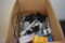 BOX OF ASSORTED CAMERA ACCESSORIES