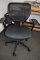 BLACK DESK CHAIR WITH MESH BACK