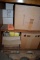 ASSORTED LIGHT BULBS ON THESE TWO SHELVES