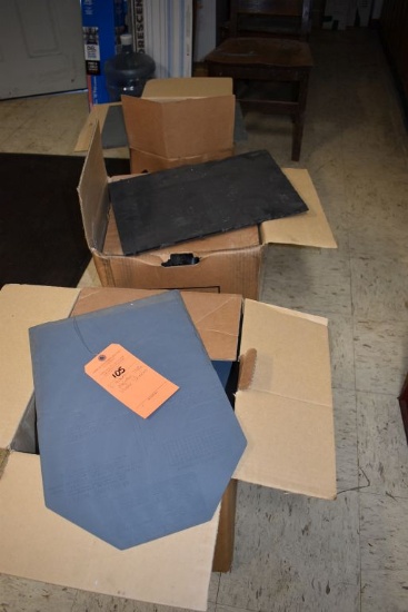 (3) BOXES OF MAGNETIC SLAT PLASTIC SHINGLES