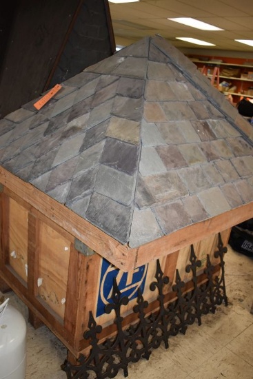 SLATE ROOF DISPLAY PIECE