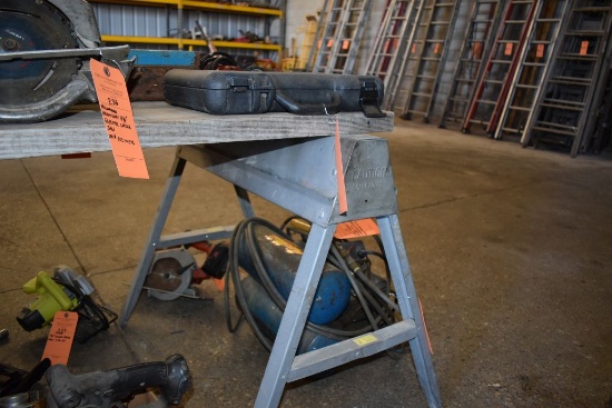 (2)ALUMINUM SAW HORSES