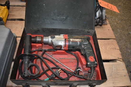METABO CORDED HAMMER DRILL IN CASE WITH CHUCK KEY