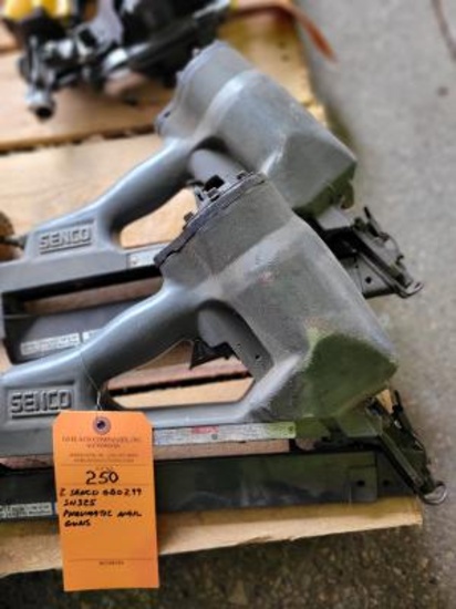(2) SENCO GBO299 S/N:325 PNEUMATIC NAIL GUNS