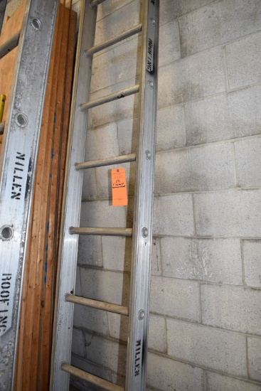 8' SECTION OF ALUMINUM LADDER