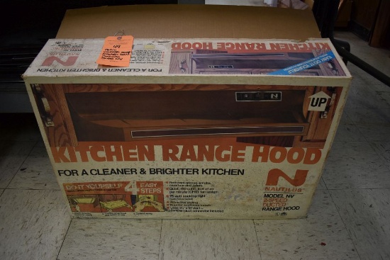 RETRO VINTAGE RANGE KITCHEN HOOD AVOCADO MODEL NV