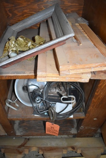 CLAMP ON TROUBLE LIGHTS, SMALL SHUTTERS, FRAME AND