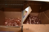 (2) PARTIAL CASES OF COPPER SLATING NAILS 3