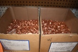 (2) PARTIAL CASES OF COPPER SMOOTH SHANK SLATING