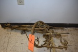 BRASS OIL LAMP PARTS