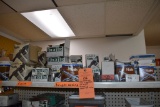 CONTENTS ON THIS 4' SECTION OF SHELF PRIMARILY